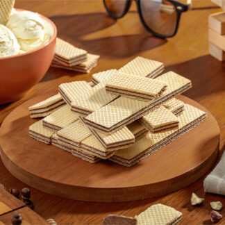 Avella Nieve with Ice cream hazelnut